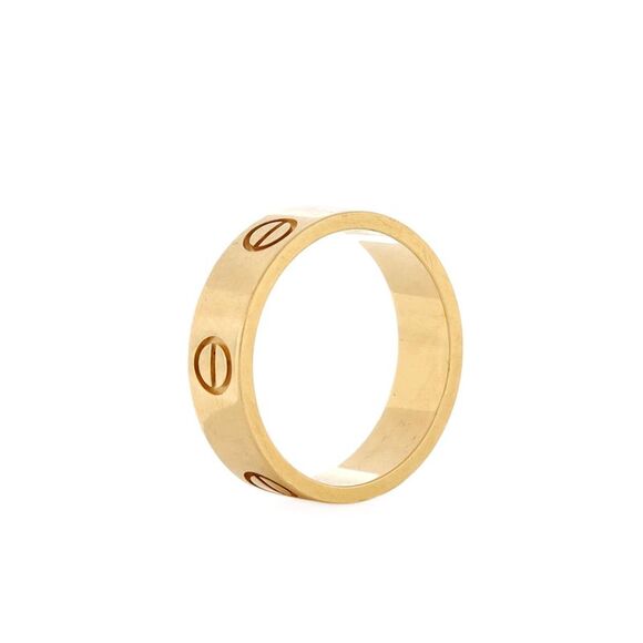 Cartier Love Band Ring 18K Yellow Gold - - Picture 3 of 3